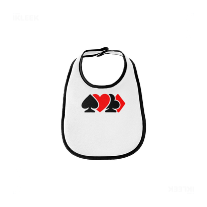 AllSuitsInline Baby Bibs 01 White Black
