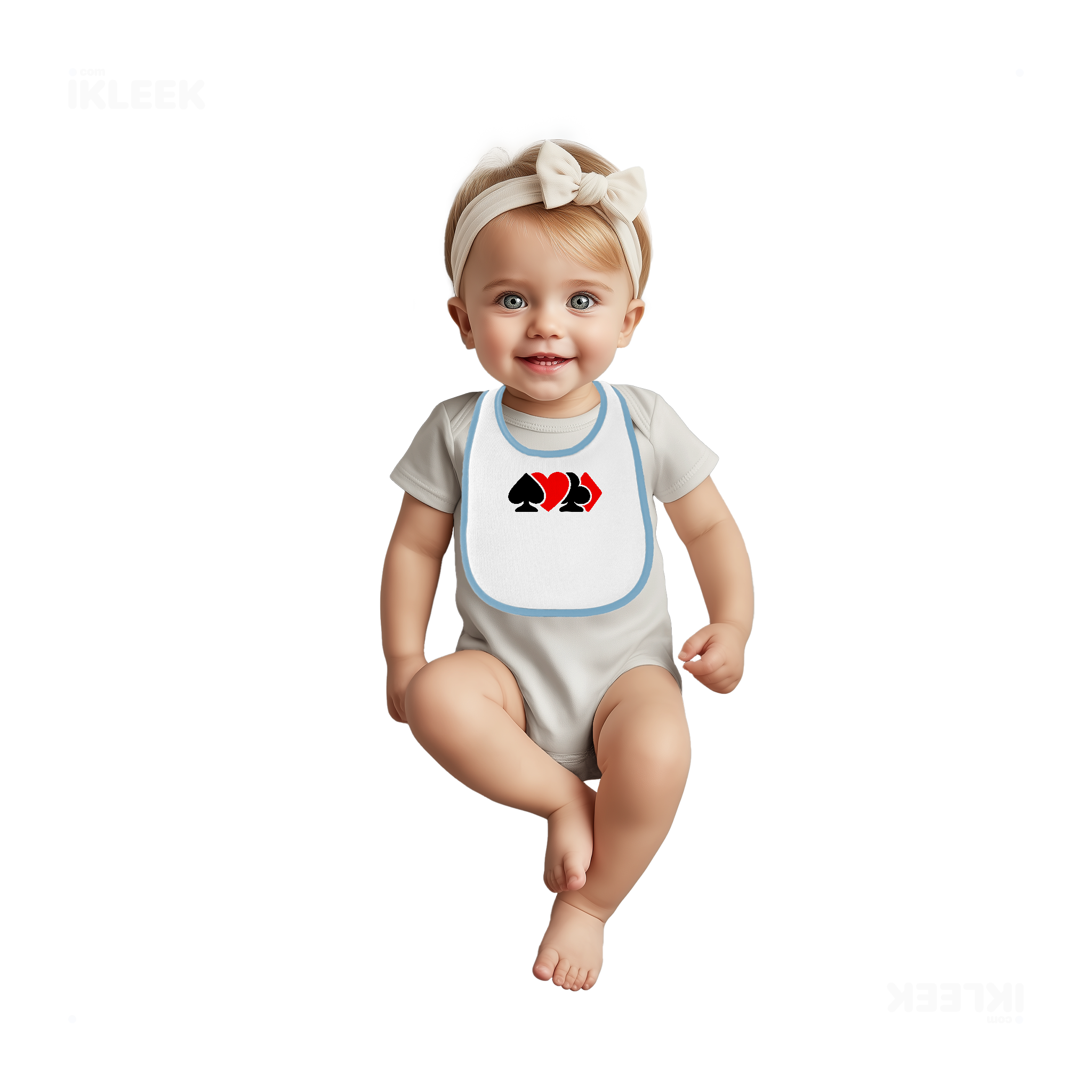 AllSuitsInline Baby Bibs 02 White Lightblue