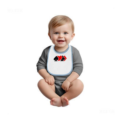 AllSuitsInline Baby Bibs 03 White Lightblue