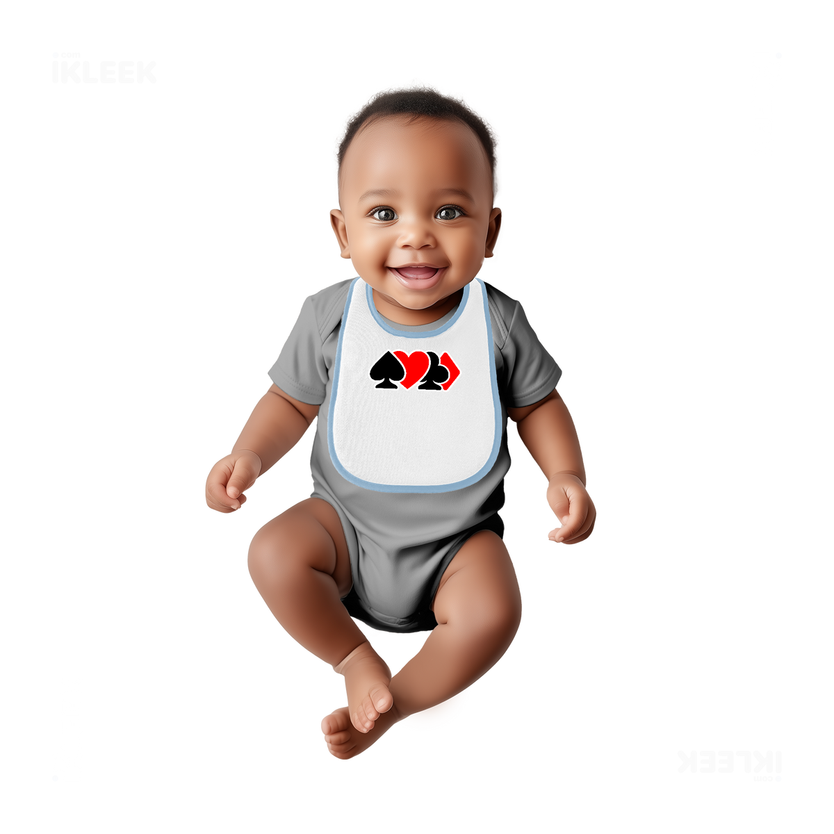 AllSuitsInline Baby Bibs 05 White Lightblue