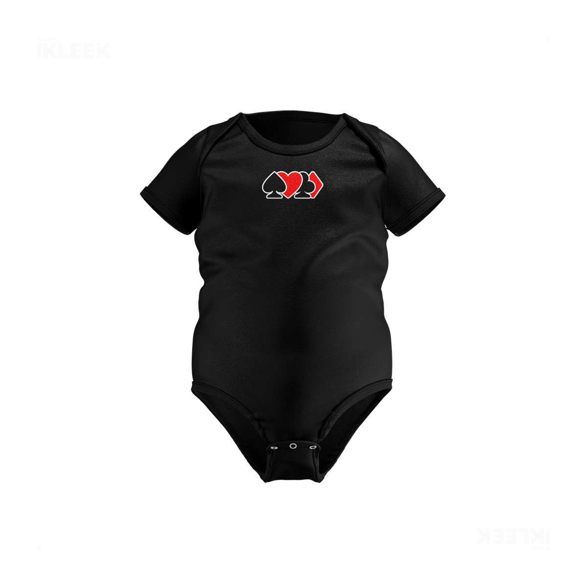 AllSuitsInline Baby Onesies 01 Black