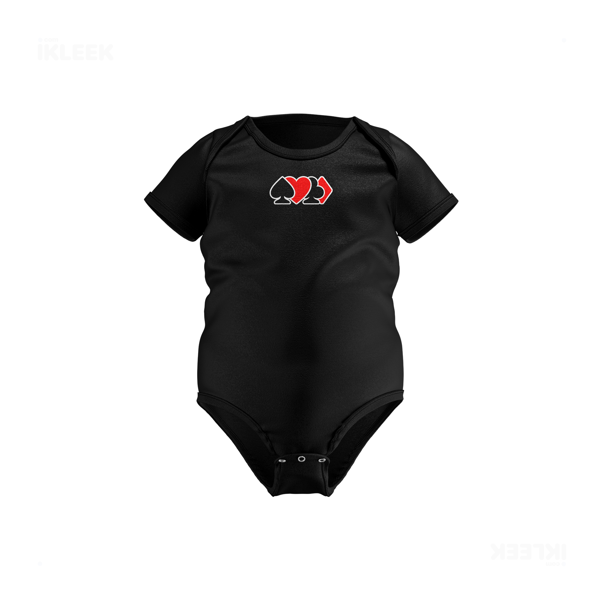 AllSuitsInline Baby Onesies 01 Black