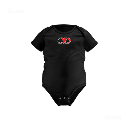 AllSuitsInline Baby Onesies 01 Black