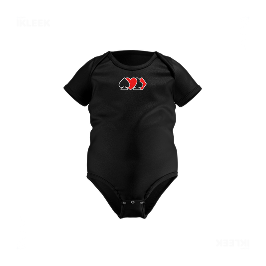 AllSuitsInline Baby Onesies 01 Black