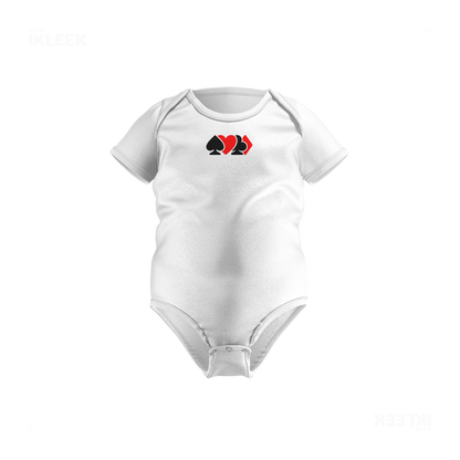 AllSuitsInline Baby Onesies 01 White