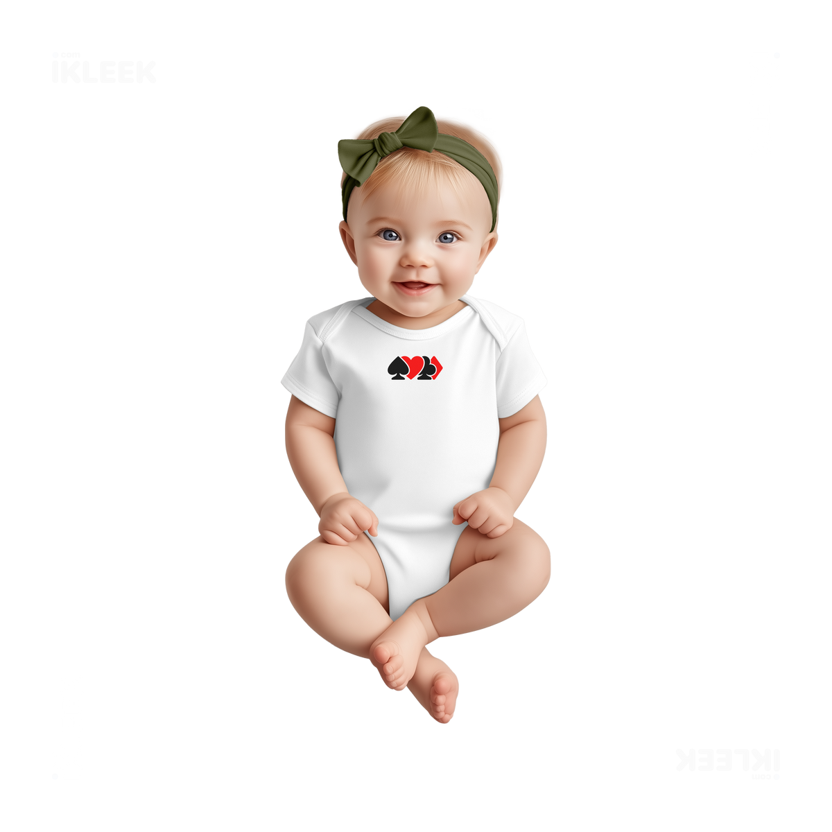 AllSuitsInline Baby Onesies 02 White