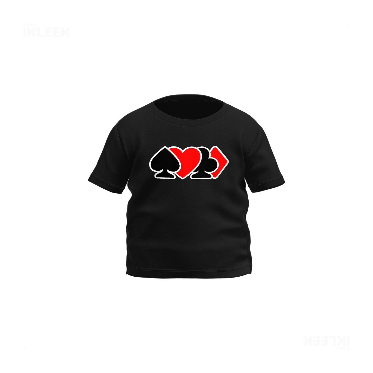 AllSuitsInline Baby T Shirt 01 Black