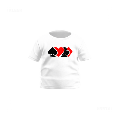 AllSuitsInline Baby T Shirt 01 White