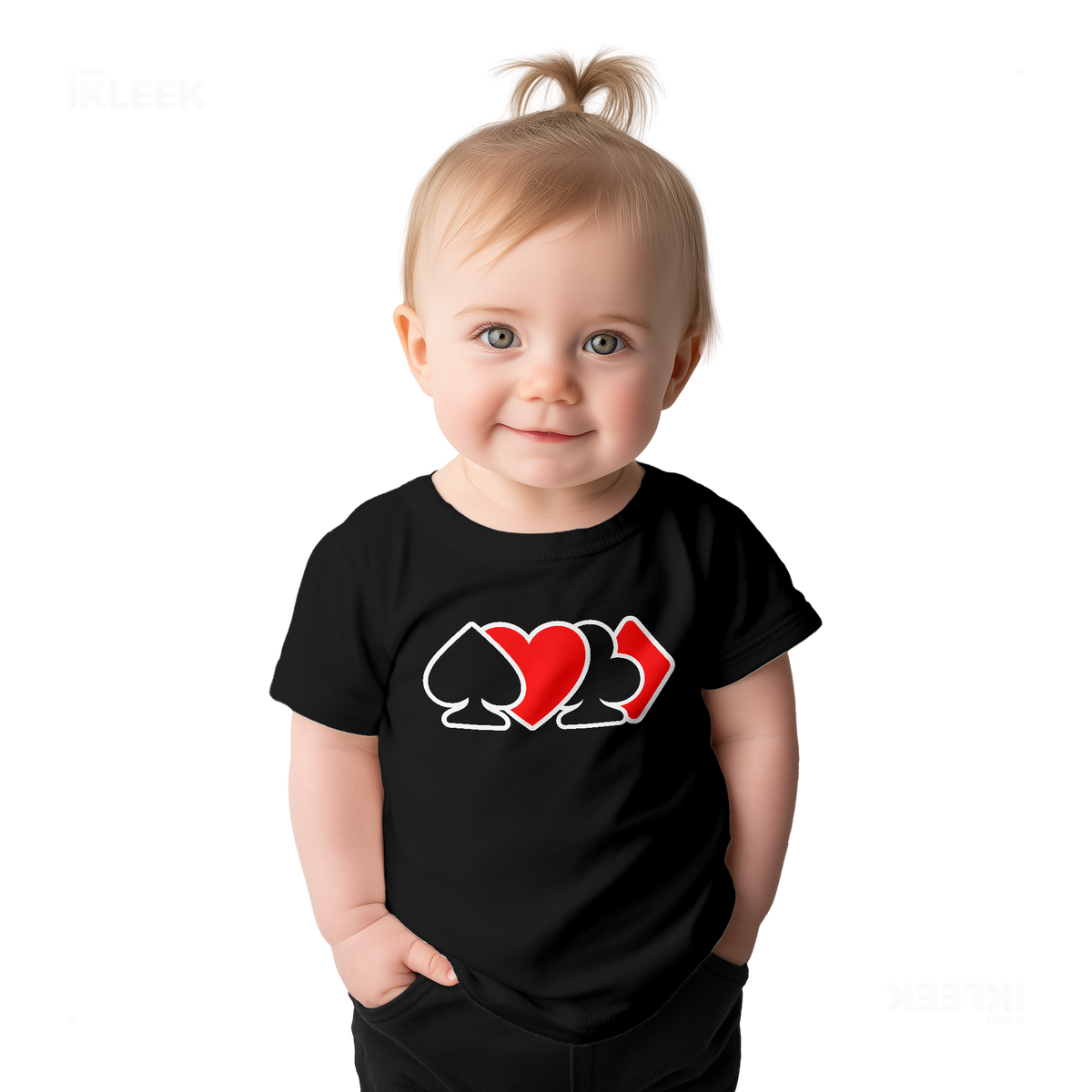 AllSuitsInline Baby T Shirt 02 Black