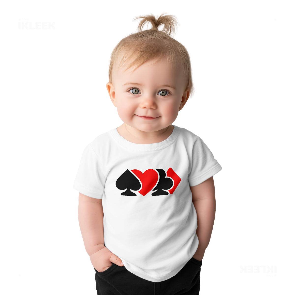 AllSuitsInline Baby T Shirt 02 White