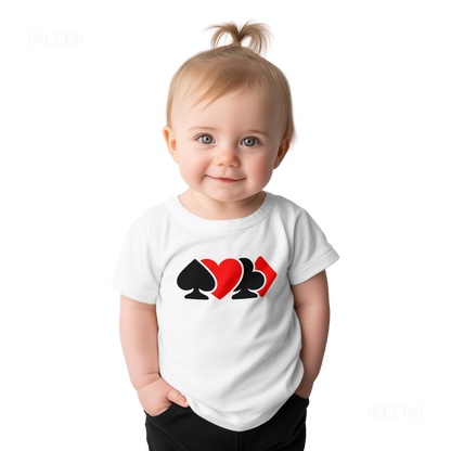 AllSuitsInline Baby T Shirt 02 White