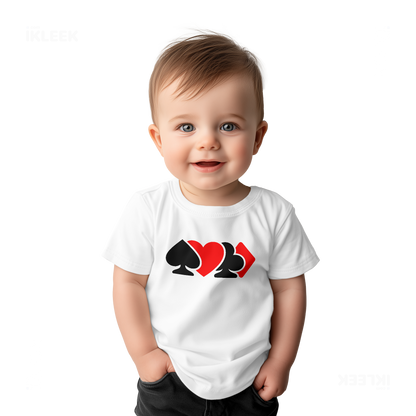 AllSuitsInline Baby T Shirt 03 White