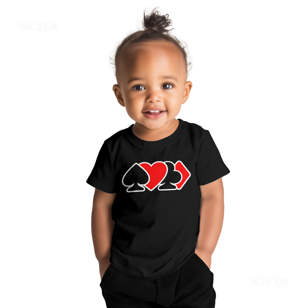 AllSuitsInline Baby T Shirt 04 Black