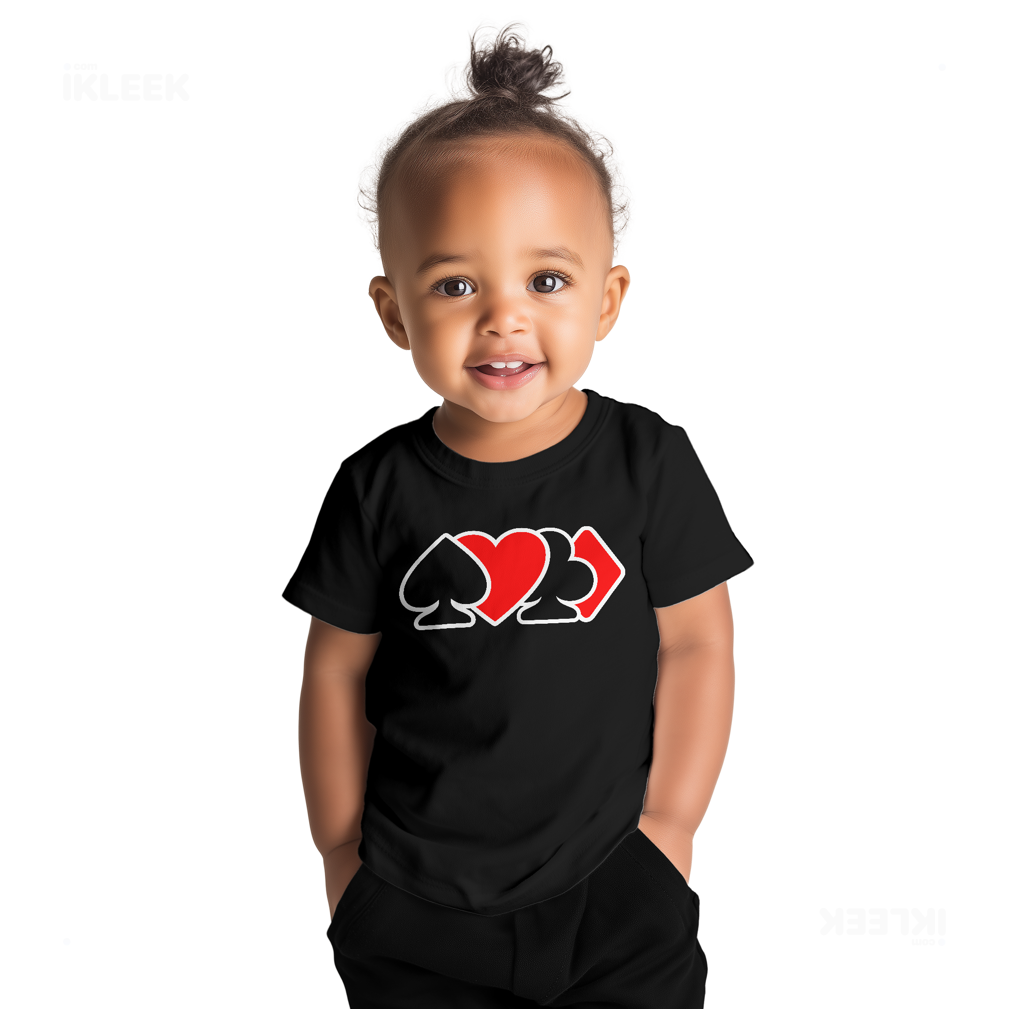 AllSuitsInline Baby T Shirt 04 Black