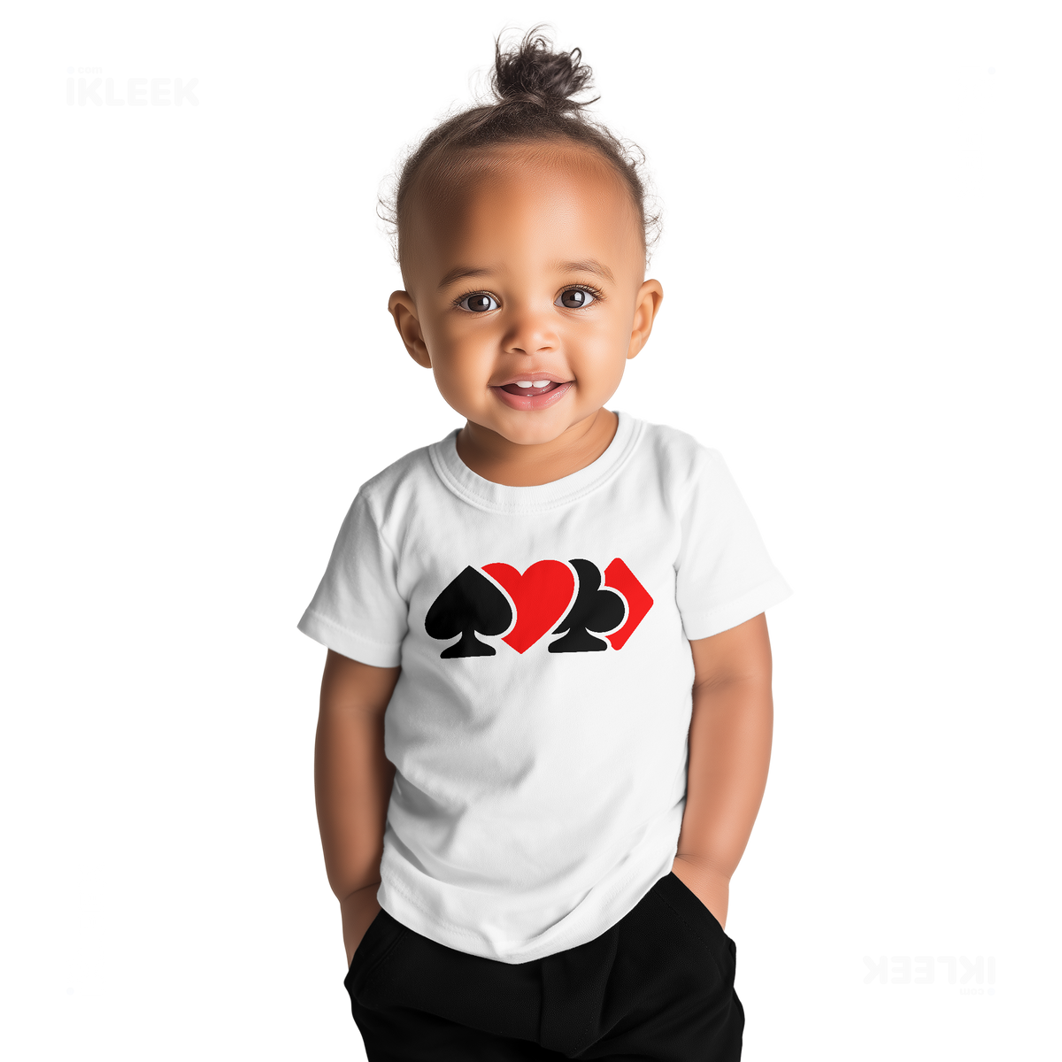 AllSuitsInline Baby T Shirt 04 White
