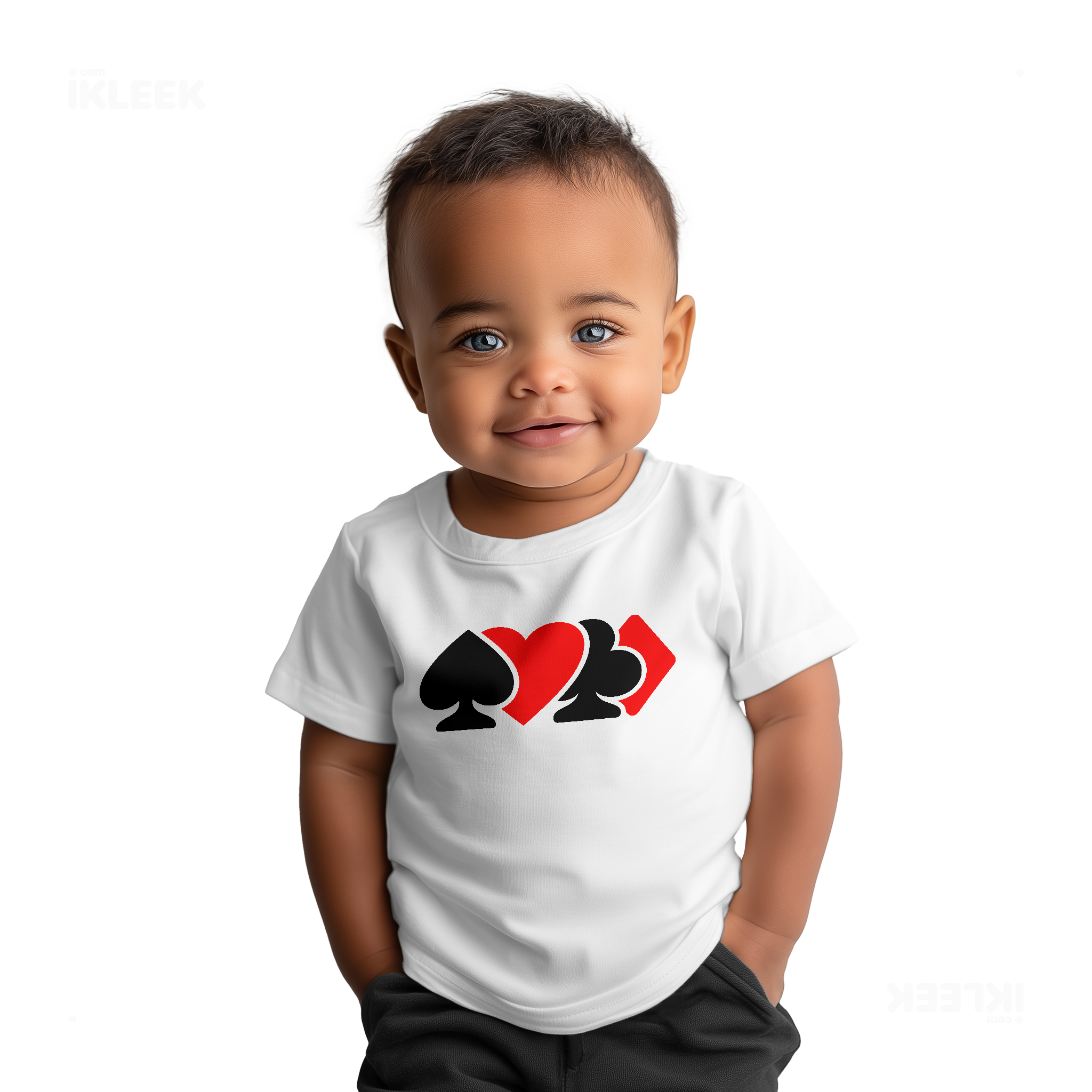 AllSuitsInline Baby T Shirt 05 White