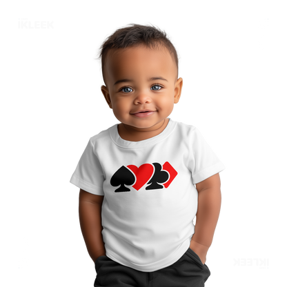 AllSuitsInline Baby T Shirt 05 White