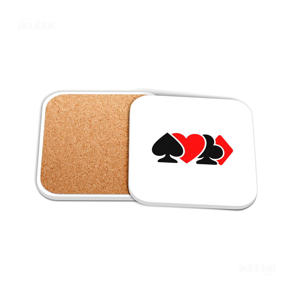 AllSuitsInline Ceramic Coaster 05 Square