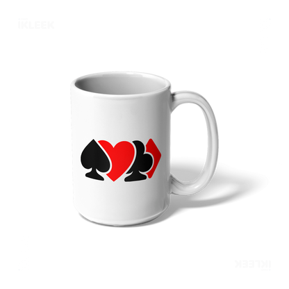 AllSuitsInline Ceramic Mug 01 White