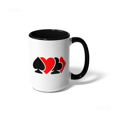 AllSuitsInline Ceramic Mug 01 White Black