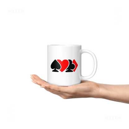 AllSuitsInline Ceramic Mug 04 White