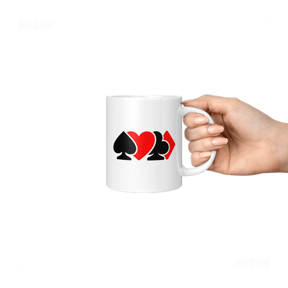 AllSuitsInline Ceramic Mug 06 White