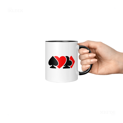 AllSuitsInline Ceramic Mug 06 White Black