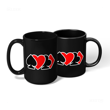 AllSuitsInline Ceramic Mug 08 Black