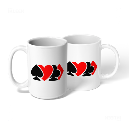 AllSuitsInline Ceramic Mug 08 White