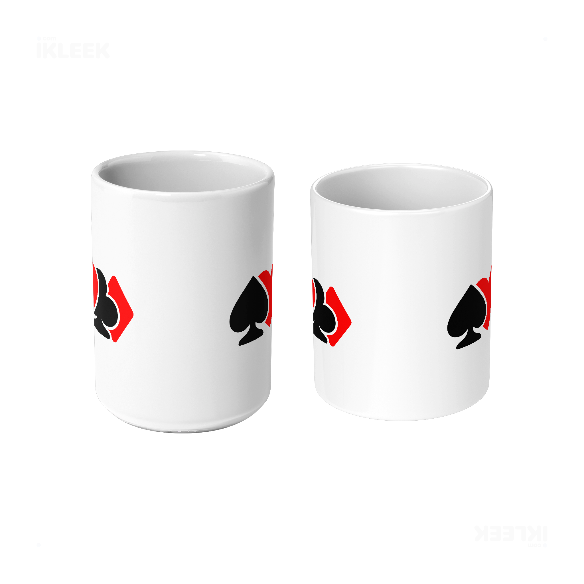 AllSuitsInline Ceramic Mug 09 White