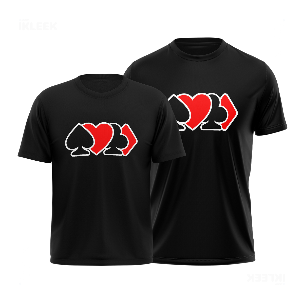 AllSuitsInline Couple T Shirt 01 Black