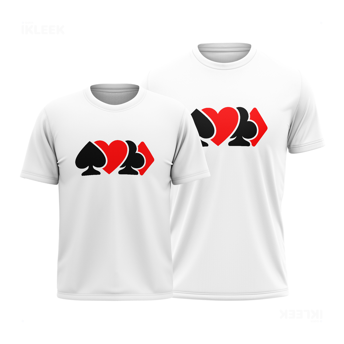 AllSuitsInline Couple T Shirt 01 White