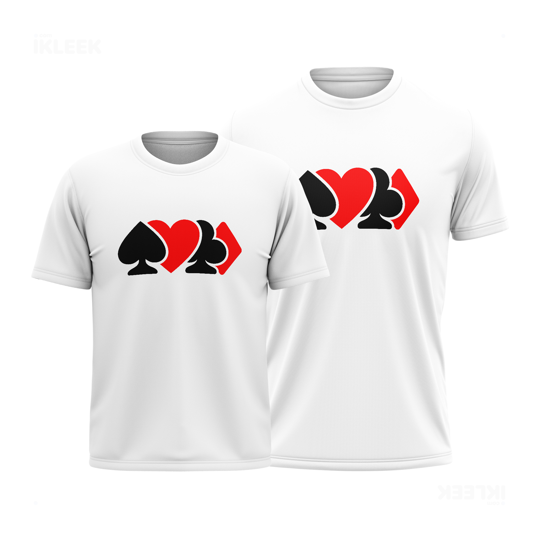 AllSuitsInline Couple T Shirt 01 White