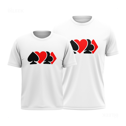 AllSuitsInline Couple T Shirt 01 White