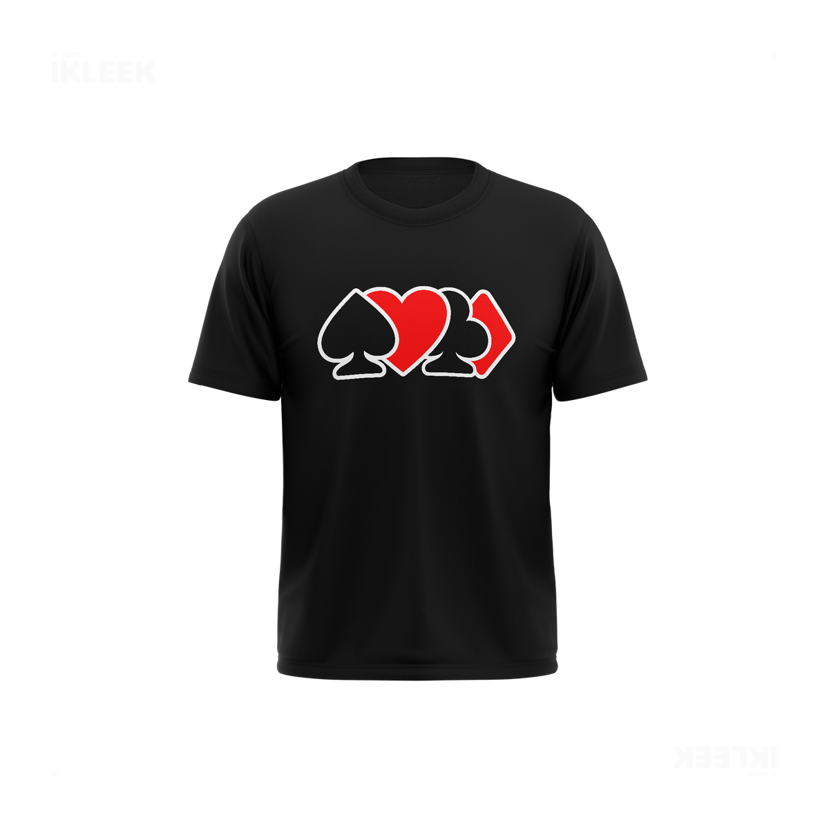 AllSuitsInline Couple T Shirt 03 Black