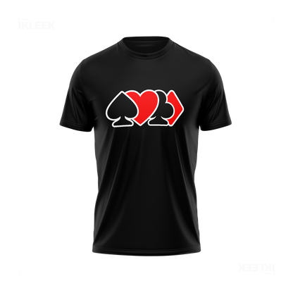 AllSuitsInline Couple T Shirt 04 Black