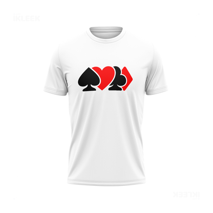 AllSuitsInline Couple T Shirt 04 White