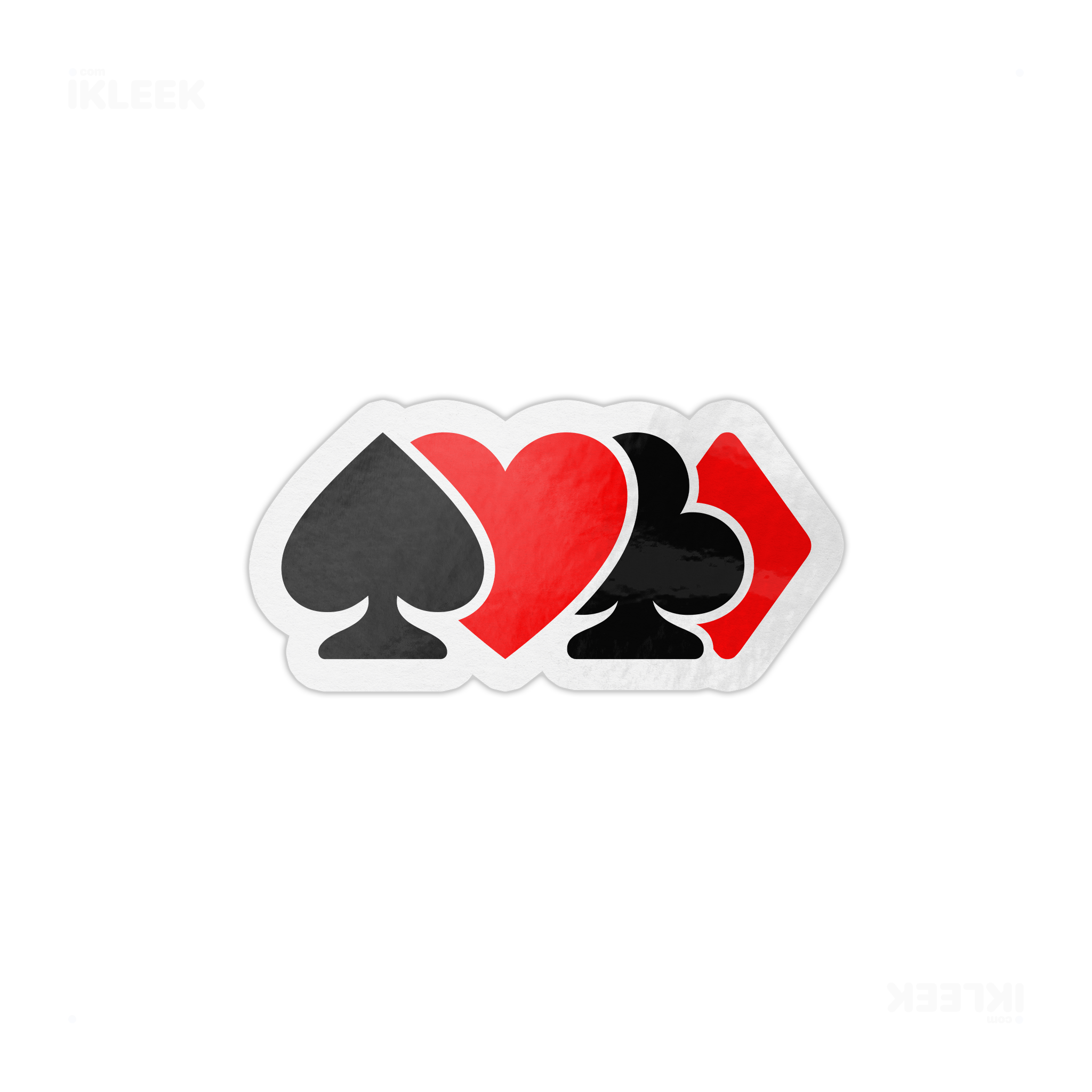 AllSuitsInline Die Cut Magnet 01