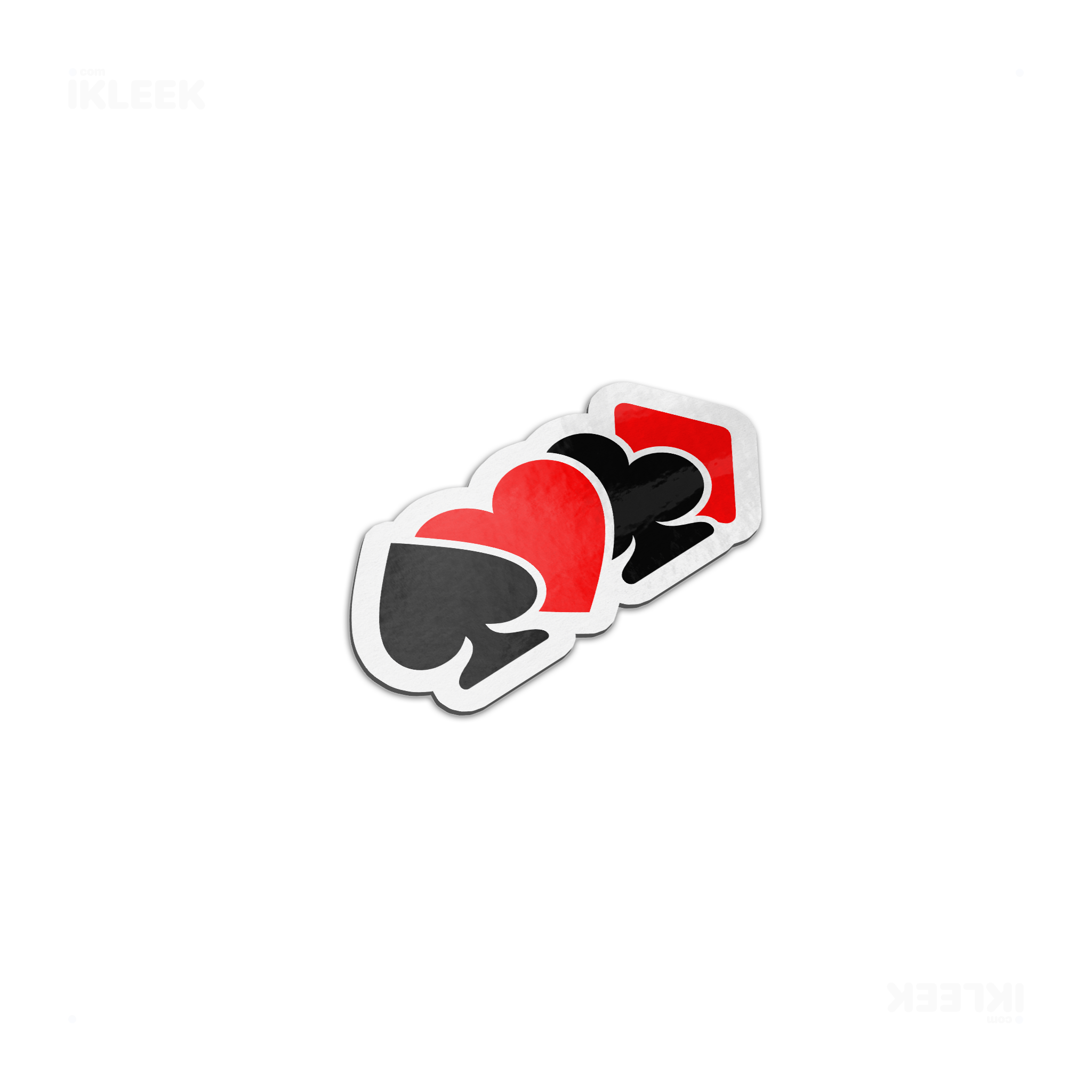 AllSuitsInline Die Cut Magnet 03