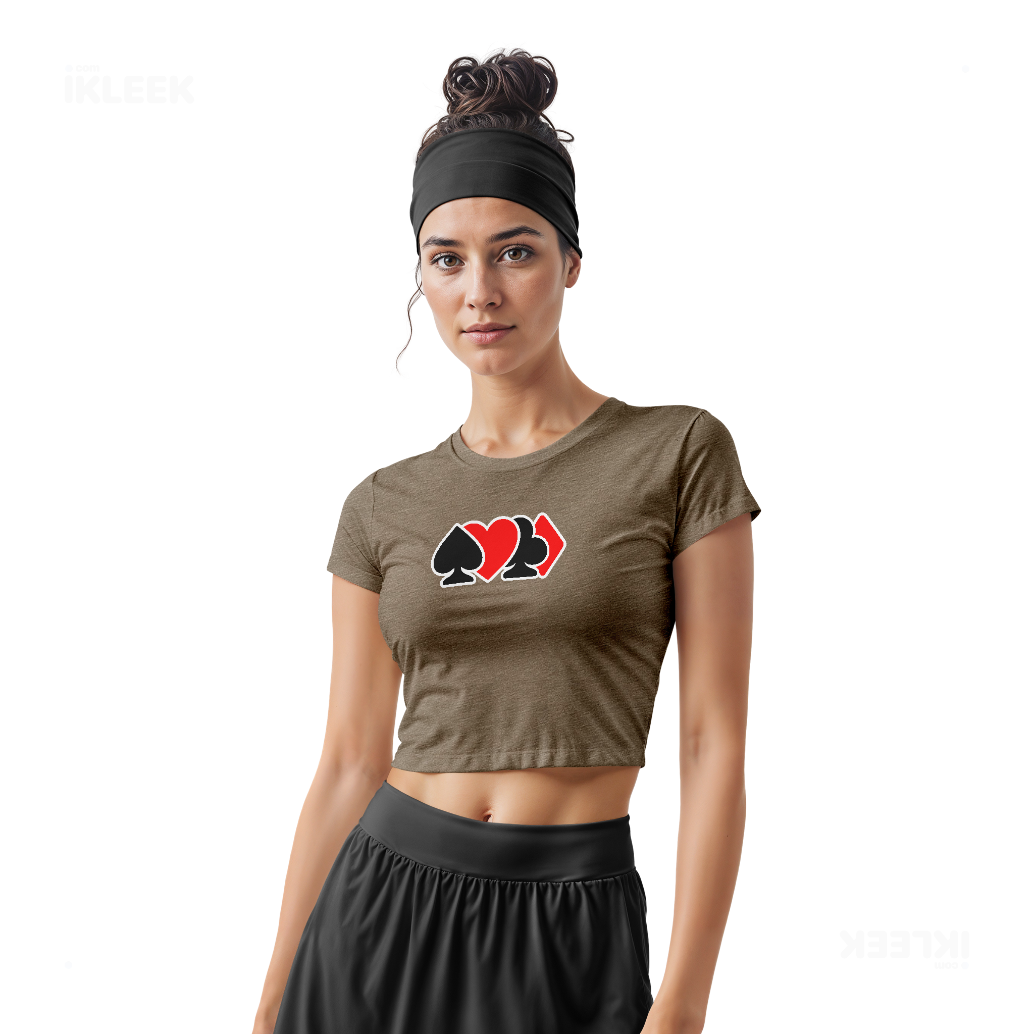 AllSuitsInline Fitted Crop Top 02 Heather Olive