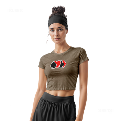 AllSuitsInline Fitted Crop Top 02 Heather Olive