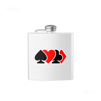 AllSuitsInline Hip Flasks 01 White