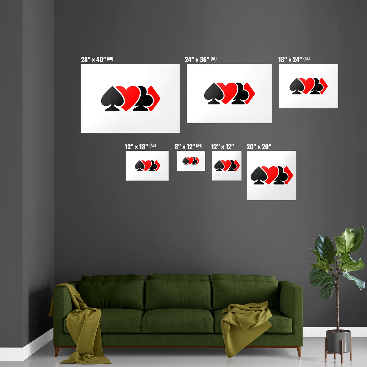 AllSuitsInline Magnetic Hanger Poster 07 Natural Wood