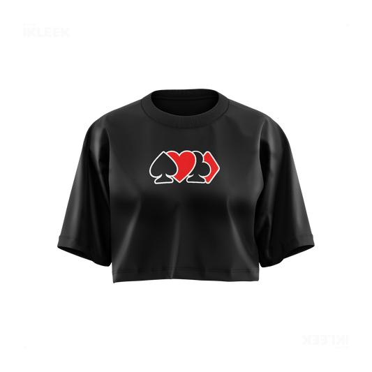 AllSuitsInline Over Sized Crop Top 01 Black