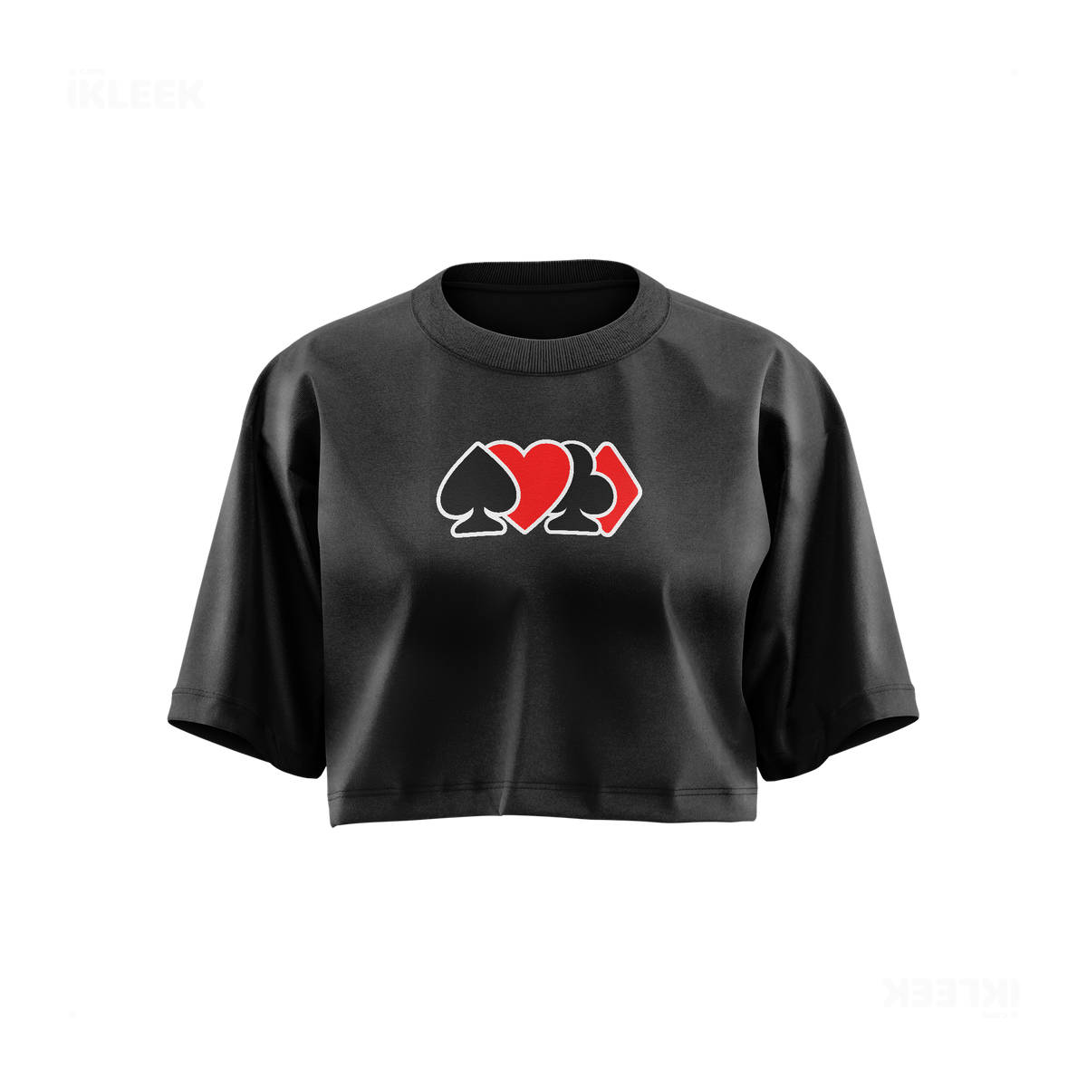 AllSuitsInline Over Sized Crop Top 01 Faded Black