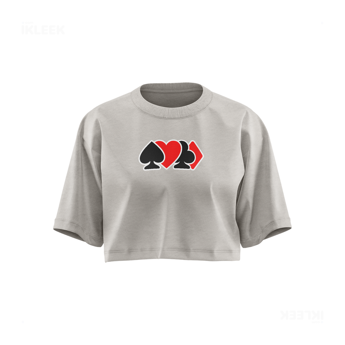 AllSuitsInline Over Sized Crop Top 01 Faded Bone