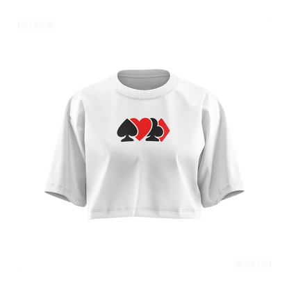 AllSuitsInline Over Sized Crop Top 01 White