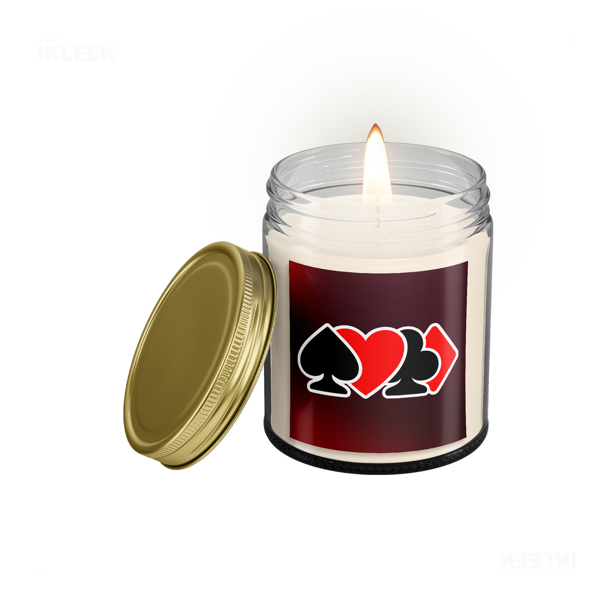 AllSuitsInline Scented Candle 01 Clear