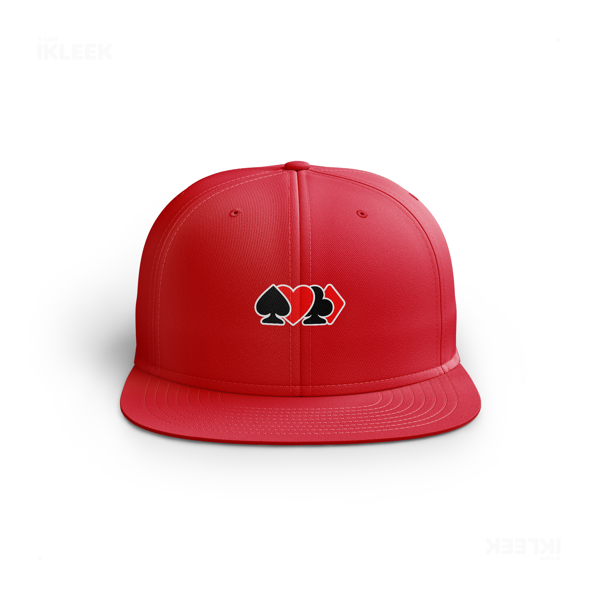 AllSuitsInline Snapback Caps 01 Red DTF