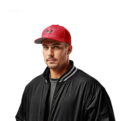 AllSuitsInline Snapback Caps 02 Red DTF